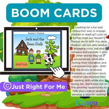 Preview of Jack and the Bean Stalk Boom Cards