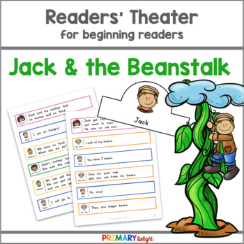 Preview of Jack and the Beanstalk Readers' Theater Script | First Grade Readers Theater