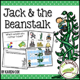 Jack and the Beanstalk Activities (Pre-K, Preschool)