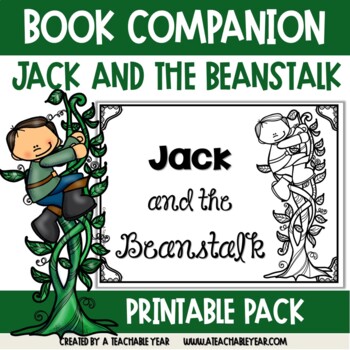 Preview of Jack and the Beanstalk Book Companion | Great for ESL & Primary Students