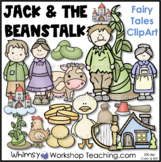 Jack & The Beanstalk Fairy Tale Clip Art Images Color Black White