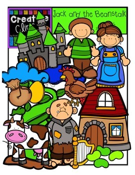 Preview of Jack and the Beanstalk {Creative Clips Digital Clipart}