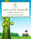 Jack and the Beanstalk Differentiated Texts and Comprehension