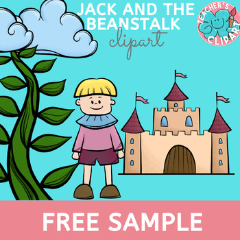 Preview of Jack and the Beanstalk FREE SAMPLE Clip Art