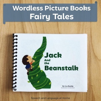 Preview of Jack and the Beanstalk | Fairy Tales Wordless Book | Preschool Speech Therapy