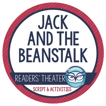 Preview of Jack and the Beanstalk Readers' Theater Script Activity Pack