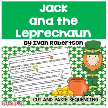 Preview of Jack and the Leprechaun Sequencing Activity
