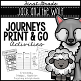 Jack and the Wolf Journeys First Grade Print and Go Activities