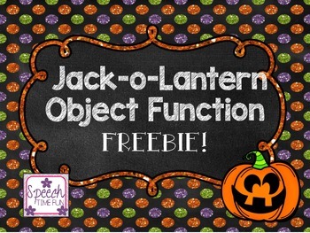 Preview of Jack-o-Lantern Object Function