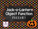Jack-o-Lantern Object Function
