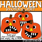 Jack-o-Lantern Pumpkin Face Craft - Emotions - Halloween Craft