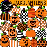 Jack-o-lantern Clipart {Halloween Clipart}