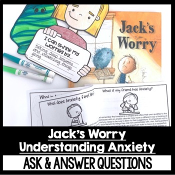 Preview of Jack's Worry Understanding Anxiety Awareness Social Emotional Learning