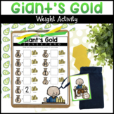 Jack & the Beanstalk Weight Activity for Math Centers