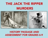 Jack the Ripper Murders: Reading Comprehension Passage