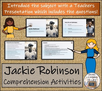 Jackie Robinson - 5th Grade & 6th Grade Close Reading Activity | TpT