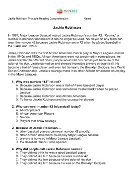 Mr. Nussbaum - Baseball Card Math - Jackie Robinson - Reading Line Graphs