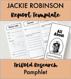 Jackie Robinson Biographical Research Project Template | B