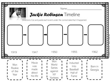 Printable Jackie Robinson Facts For Kids