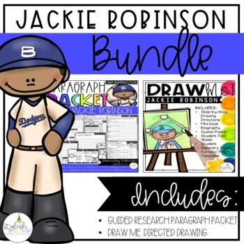 Preview of Jackie Robinson Biography BUNDLE