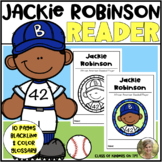 Jackie Robinson Biography Reader for Black History Kinder 