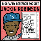 Jackie Robinson Biography Research Booklet