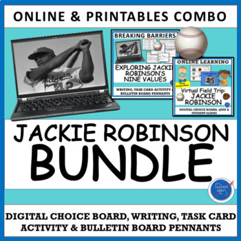 Jackie Robinson Biography Pack - Elementary Nest