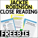 Jackie Robinson | Black History Month Close Reading Passages