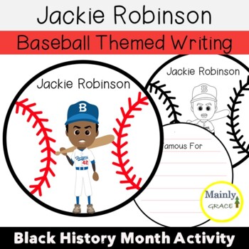 Jackie Robinson Poem Writing Activity