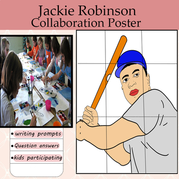 Jackie Robinson Collaboration Poster — Great Black History Month Activity