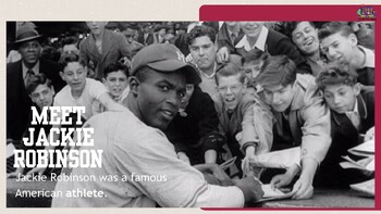 Preview of Jackie Robinson Digital Slides-Black History Month