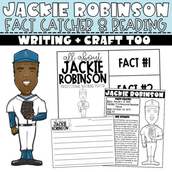 Freebie Google Slides: Jackie Robinson - Fact Web (Digital Resource)