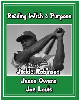 Preview of Jackie Robinson, Jesse Owens, and Joe Louis