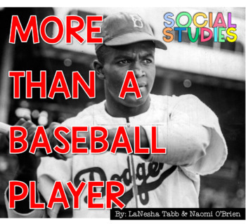 Preview of MORE THAN: Jackie Robinson: More Than a Baseball Player