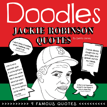 Jackie Robinson Coloring Pages - Classroom Doodles