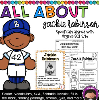 Preview of Jackie Robinson (SOL 2.4h)