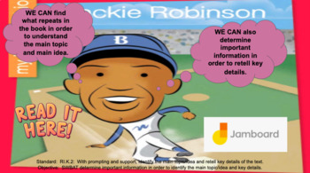 Preview of Jackie Robinson Shared Reading