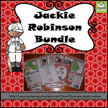 Preview of Jackie Robinson (Task Cards Included)