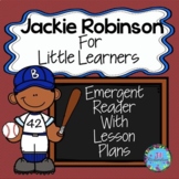 Jackie Robinson Reader Black History Month ESL K-2 Activities