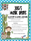 Jack's Magic Beans-Scoop & Sort Place Value Center