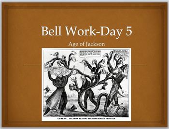 Preview of Jackson-BELL WORK days 2, 4, 5, 6, 8, 9