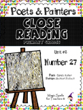Jackson Pollock - Close Reading Poetry & Art Unit - Unit #