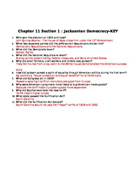 what was the jacksonian democracy essay