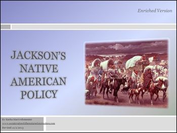 Preview of Jackson's Native American Policy Differentiated Instruction PowerPoint