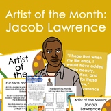 Jacob Lawrence Artist of the Month Bulletin Board Display 