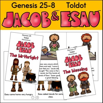 Preview of Jacob and Esau Childrens Book | The Birthright and The Blessing | Genesis 25-28