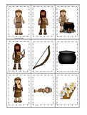 Jacob and Esau Memory Match printable game. Preschool Bibl