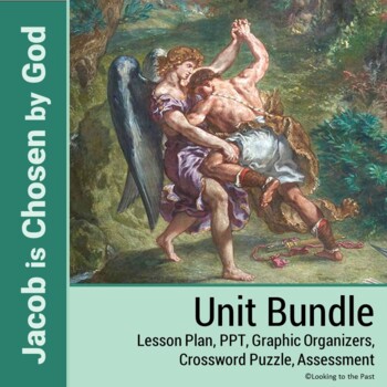 Preview of Jacob and Esau Old Testament Bible Story Study Activity BUNDLE