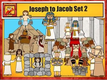 Preview of Jacob to Joseph: Bible Series Set 2 by Charlotte's Clips