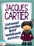 Jacques Cartier Internet Scavenger Hunt WebQuest Activity